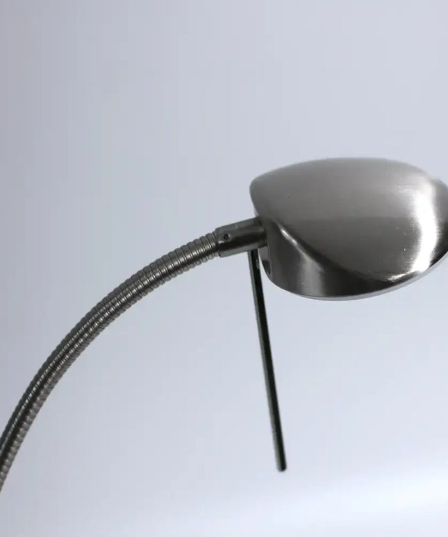 Jella LED Floor Lamp - Satin Chrome - LL-LED-03SC-Floor Lamps-Lexi Lighting