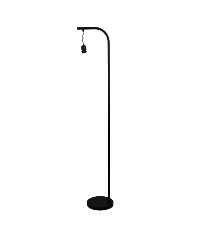 Jess 1 Light Floor Lamp Base Black - OL93773BK-Floor Lamps-Oriel Lighting