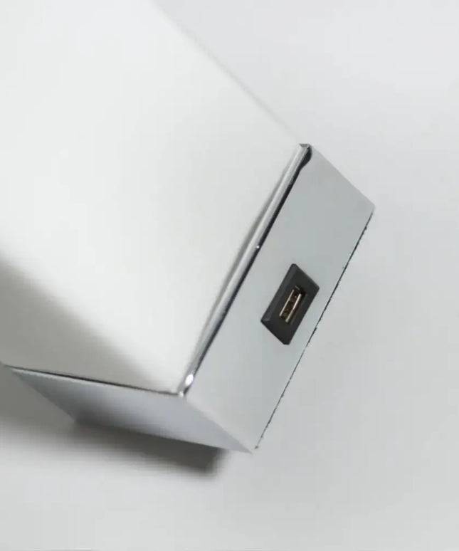 Jessica Rectangle Touch Lamp with USB Port-Home & Garden > Lighting-Dropli