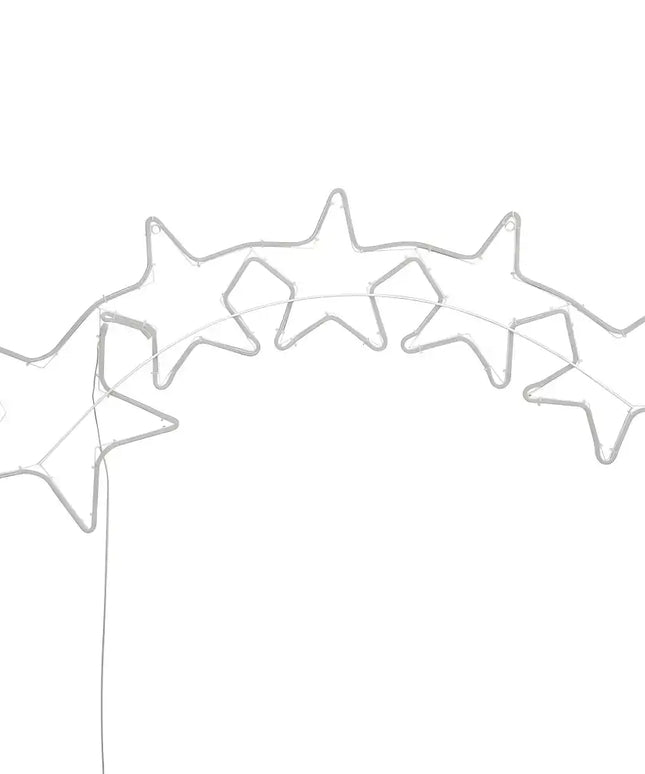 Five-star light arch LED rope light for outdoor Christmas decoration display