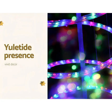 Christmas LED Motif Light 1.88M Tree Waterproof Colourful-Occasions > Lights-Dropli