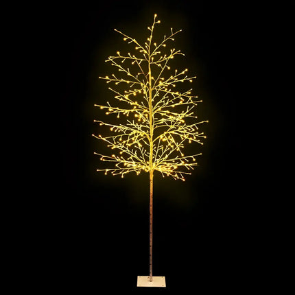 Illuminated decorative tree from Jingle Jollys Christmas Tree 2.1M with 480 warm white LED lights