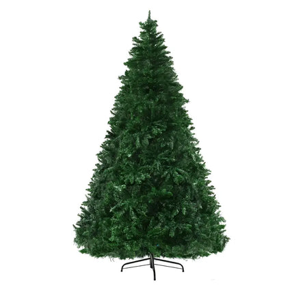 Artificial green Christmas tree from Jingle Jollys featuring 8 light modes and multi-color lights
