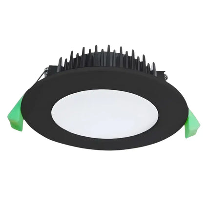 Kakadu Pro 13W Tri Colour LED Downlight | White Black & Satin Chrome Black Home & Garden > Lighting