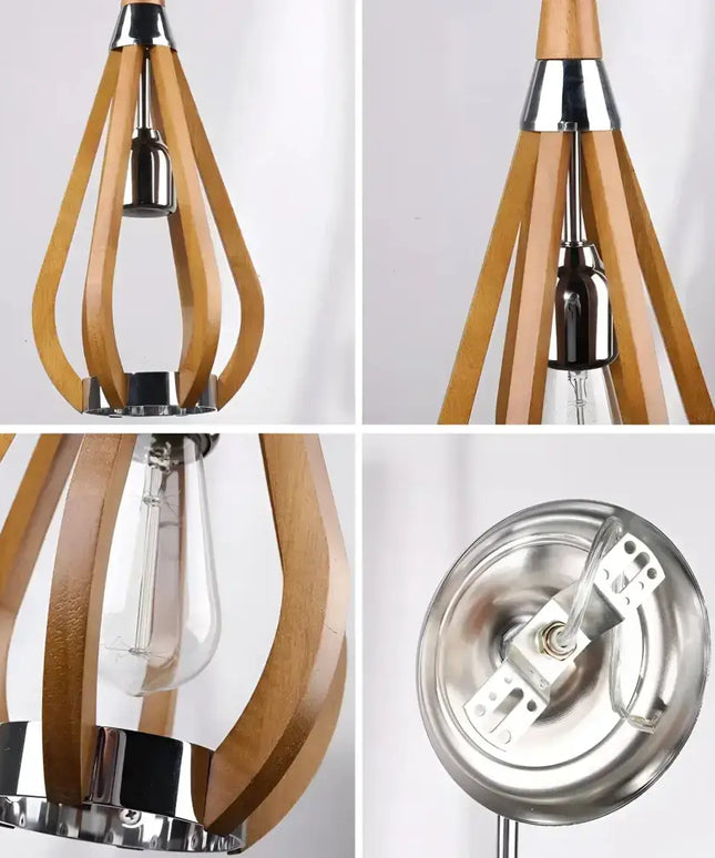 Karu – 1-Light Timber Pendant Light | Golden Oak