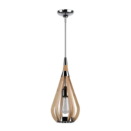Karu – 1-Light Timber Pendant Light | Natural Oak