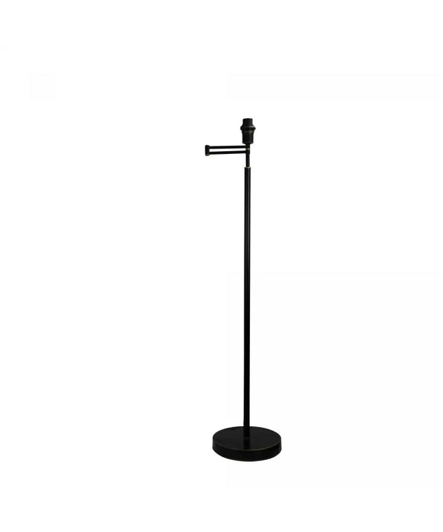 Kingston 1 Light Floor Lamp Swing Arm Base Rubbed Bronze - SL91313ORB-Floor Lamps-Oriel Lighting