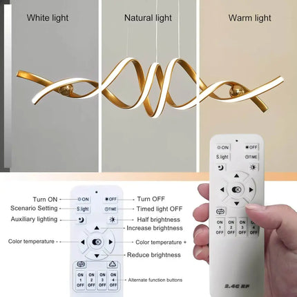 Kinta Brass 75W Smart-Lamp LED Pendent Light - Home & Garden > Lighting