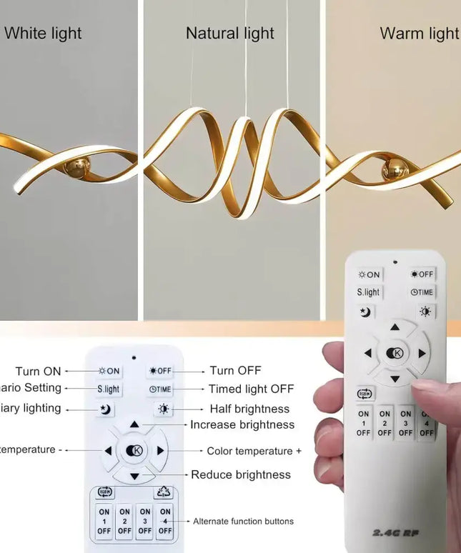 Kinta Brass 75W Smart-Lamp LED Pendent Light - Home & Garden > Lighting