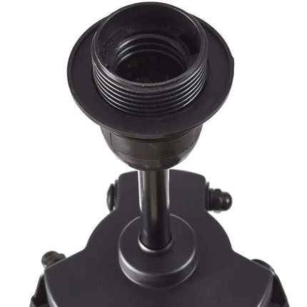 LARGE TRIPOD FLOOR LAMP Linen Shade Modern Light Retro Vintage Wooden - Home & Garden > Lighting