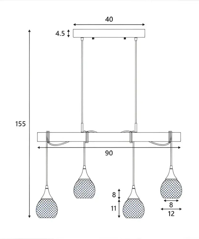 Lars Pendant Light - LL002PL051-Island Pendant Lights-Lexi Lighting