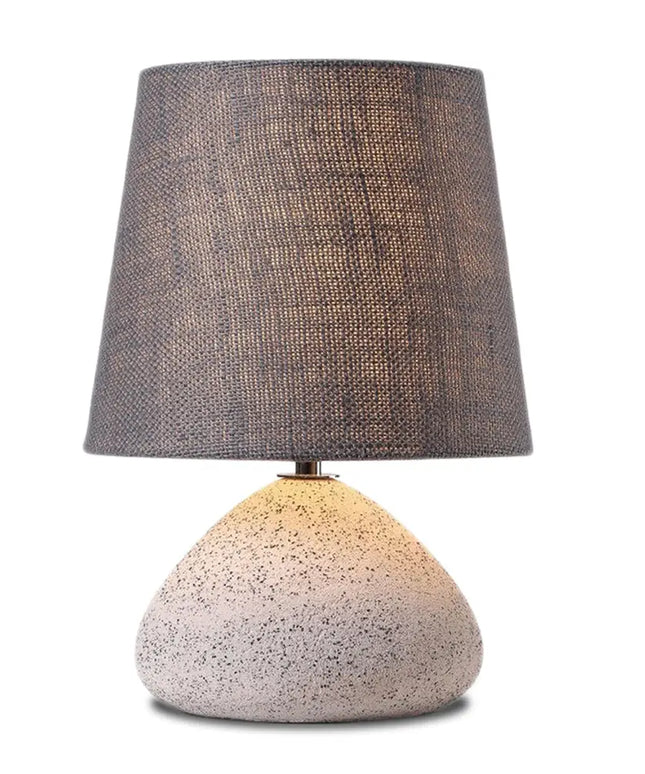 LAURA Stylish Concrete Modern Table Lamp E14 lamp Base-Table Light-Dropli