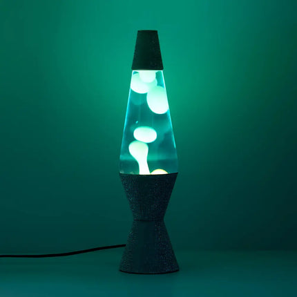 Lava Lamp Diamond Motion 37cm Tall | Blue Disco Glam - Home & Garden > Lighting > Table Lamps