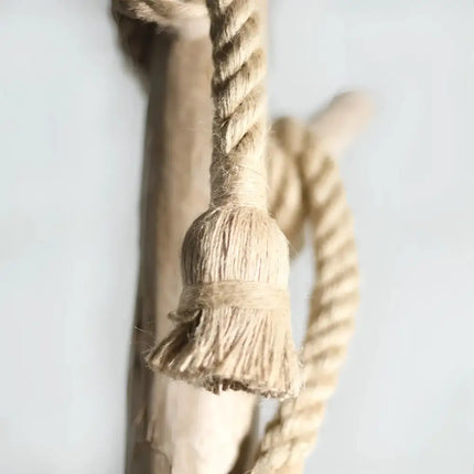 Lea 1 Light Floor Lamp Black & Natural - LL-27-0187-Floor Lamps-Lexi Lighting