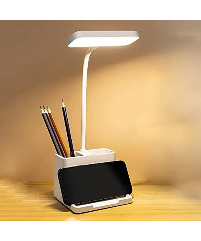 LED Desk lamp with Pen Holder with USB Charging Port and Adjustable 3 Kinds of Light Dropli, Home & Garden > Lighting, led-desk-lamp-with-pen-holder-with-usb-charging-port-and-adjustable-3-ki