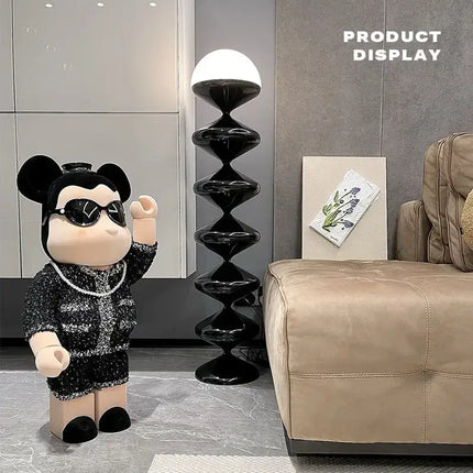 LED Dimmable Column Floor Lamp Hula Decorative Standing Lamps Tall Corner Light - Home & Garden > Lighting > Night