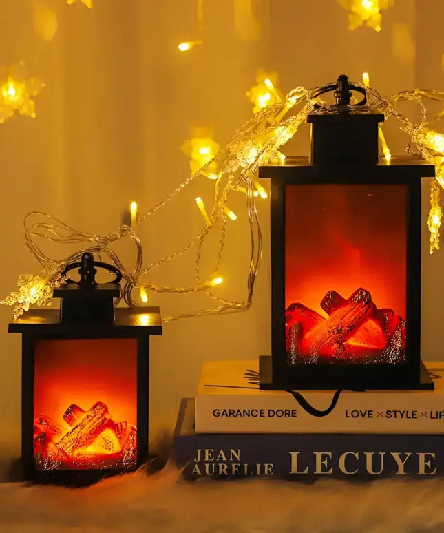LED Fireplace Lamp Decorative Flame Light