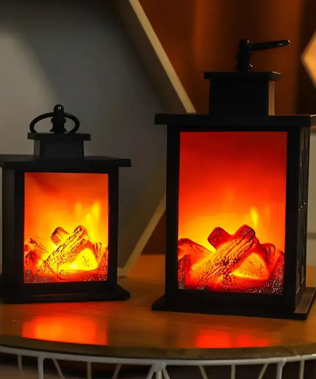 LED Fireplace Lamp Decorative Flame Light