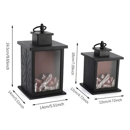 LED Fireplace Lamp Decorative Flame Light