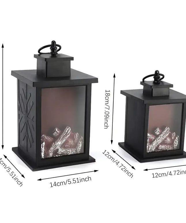 LED Fireplace Lamp Decorative Flame Light