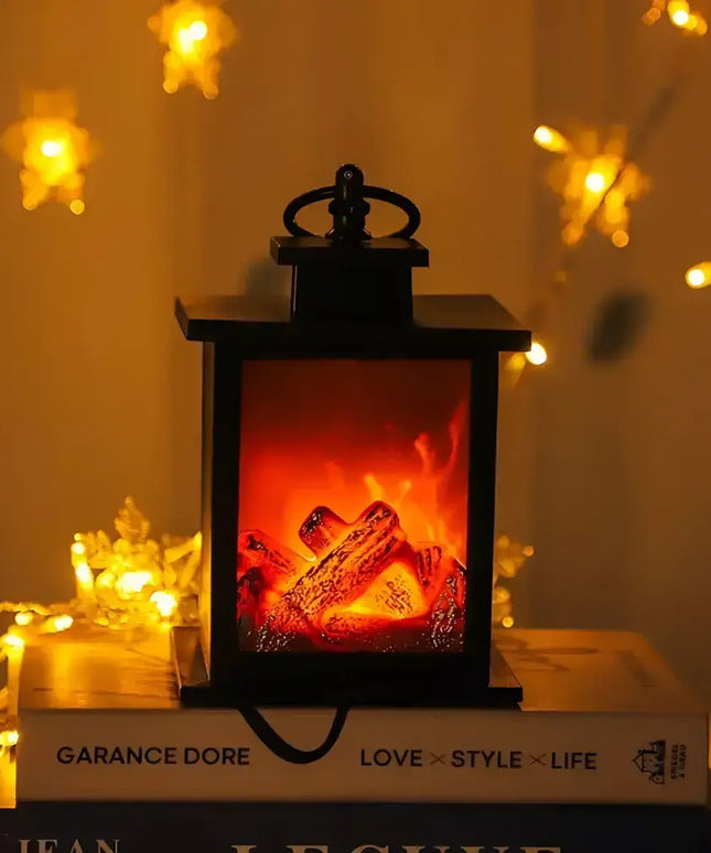 LED Fireplace Lamp Decorative Flame Light