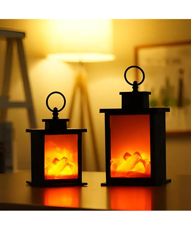 LED Fireplace Lamp Decorative Flame Light