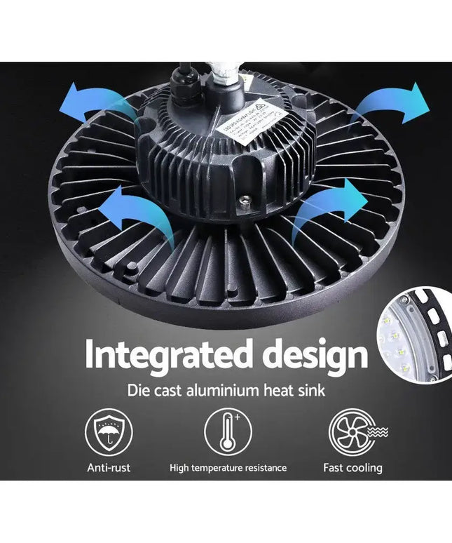 LED High Bay Lights 100W Industrial Warehouse-Home & Garden > Lighting-Dropli