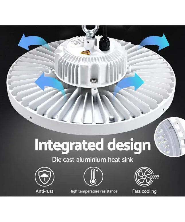 LED High Bay Lights 200W Industrial Warehouse-Home & Garden > Lighting-Dropli