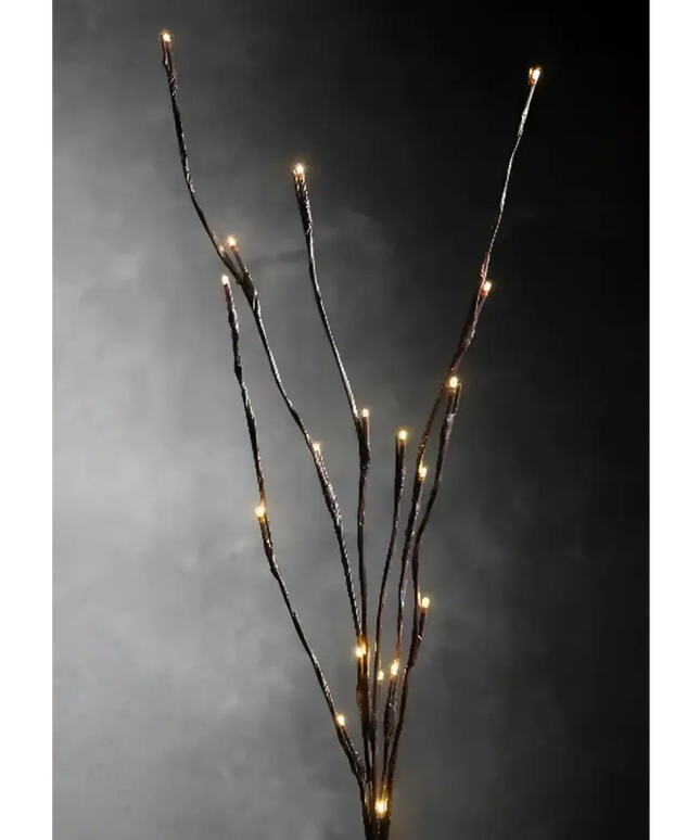 LED Light Bunch Stem - Warm White BATTERY fairy lights - 50cm high 20 bulbs/petals Dropli, Occasions > Lights, led-light-bunch-stem-warm-white-battery-fairy-lights-50cm-high-20-bulbs-petals