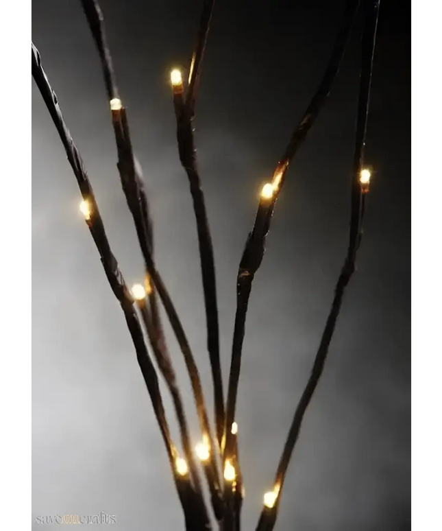 LED Light Bunch Stem - Warm White BATTERY fairy lights - 50cm high 20 bulbs/petals Dropli, Occasions > Lights, led-light-bunch-stem-warm-white-battery-fairy-lights-50cm-high-20-bulbs-petals