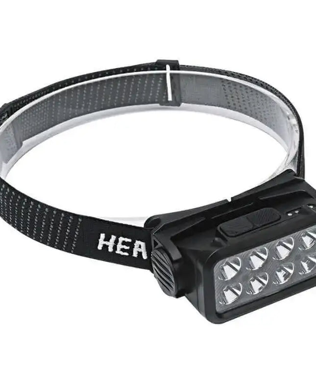 LED Motion Sensor Head Torch Waterproof Headlamp USB Rechargeable_3