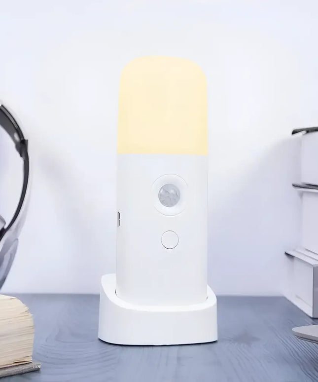 LED Motion Sensor Night Light USB Rechargeable and Dimmable