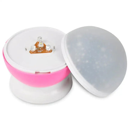 LED Night Star Galaxy Projector Light Rotating Starry Lamp Pink - Home & Garden > Lighting > Ceiling Lights