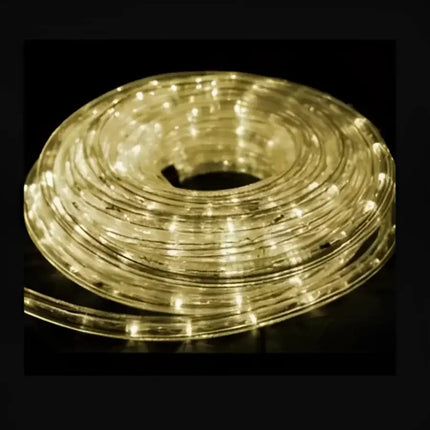 Coiled LED Ropelight 9m Flash Connectable in Multicolor for decorative lighting