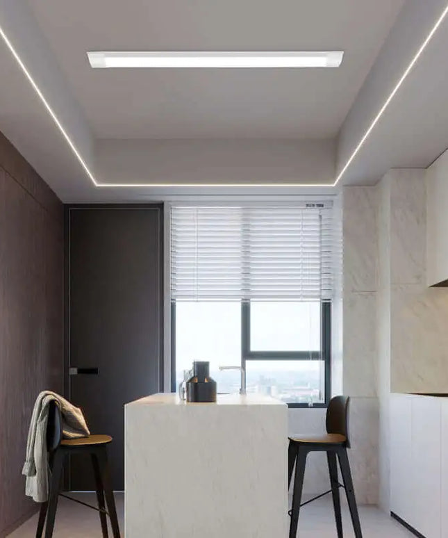 LED Slim Ceiling Batten Linear Fluro Fluorescent Tube Light_5