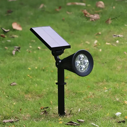 9 LED Solar Spot Light Outdoor Waterproof Garden Landscape Lighting
