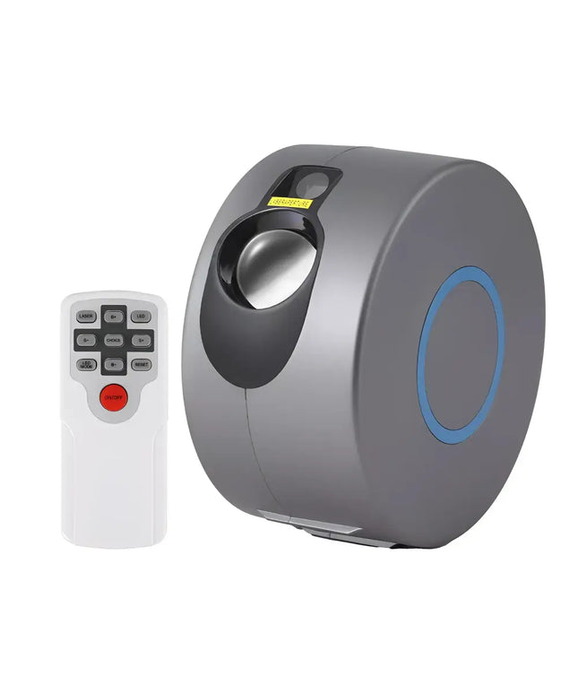 Gray star projector with remote control for LED Starry Sky Galaxy Laser Projection Night Lamp