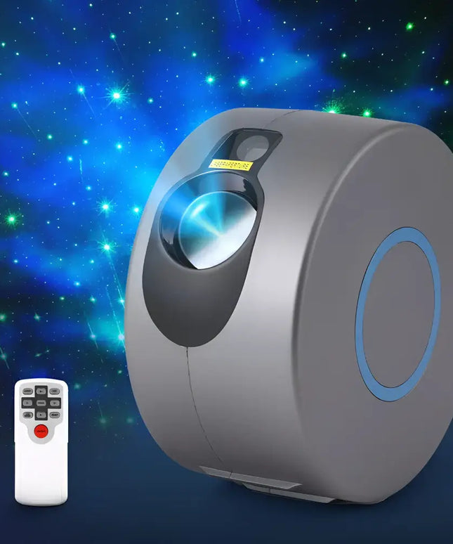 Gray star projector with remote control for LED Starry Sky Galaxy Laser Projection Night Lamp