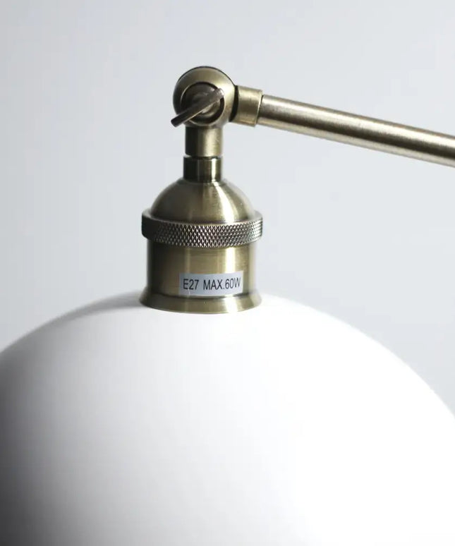 Lenna Floor Lamp - White - LL-27-0153W-Floor Lamps-Lexi Lighting