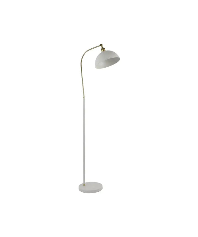 Lenna Floor Lamp - White - LL-27-0153W-Floor Lamps-Lexi Lighting