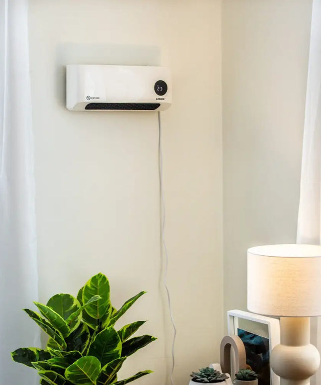 Lennox Wall-Mounted Heater & Fan with Remote Control - Appliances > Heaters