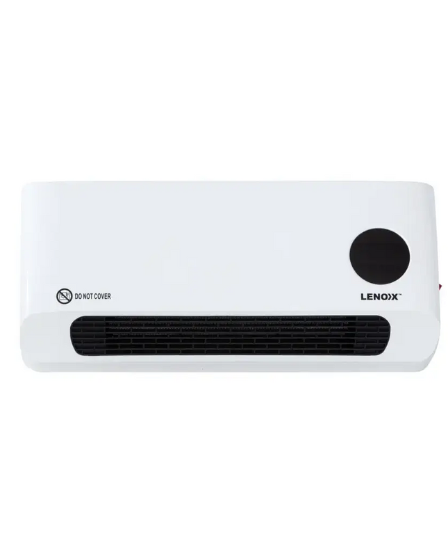 Lennox Wall-Mounted Heater & Fan with Remote Control - Appliances > Heaters