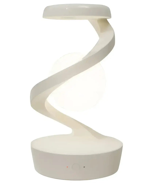 Levitating 3D Moon Lamp with LED RGB Light and Wireless Phone Charger