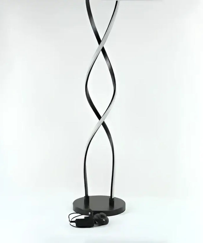 Lexi Acropora 20W LED Floor Lamp – Warm White Light | Black & Gold Finishes - FLOOR LAMP