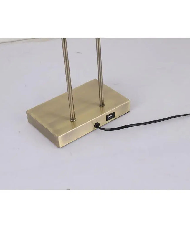 Lexi BANKER - Desk Lamp With USB Port-DESK LAMPS-Lexi Lighting