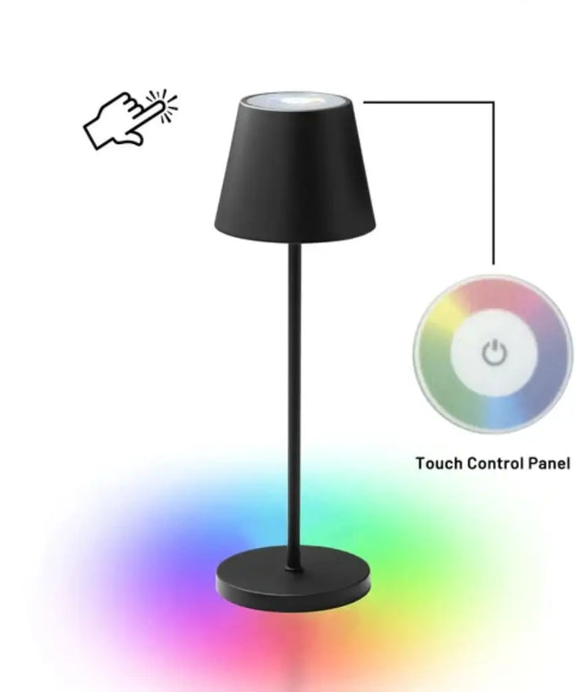 Lexi ENOKI - Portable Dimmable Chargeable RGB Touch Table Lamp 3000K IP44-TABLE LAMP-Lexi Lighting