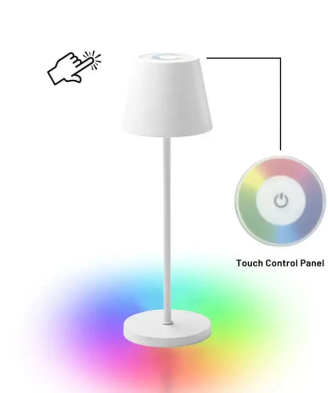 Lexi ENOKI - Portable Dimmable Chargeable RGB Touch Table Lamp 3000K IP44-TABLE LAMP-Lexi Lighting
