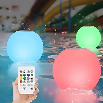 Lexi LED Floating Ball Speaker Light with Hook | Waterproof Bluetooth Light - Audio & Video > Speakers