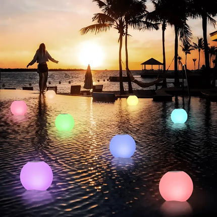 Lexi LED Floating Ball Speaker Light with Hook | Waterproof Bluetooth Light - Audio & Video > Speakers