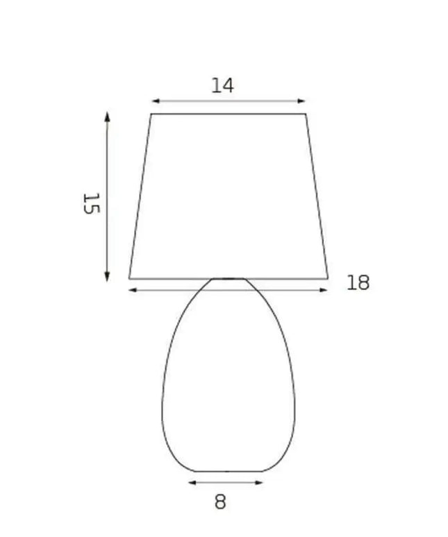 Lexi LIBBY - Touch Table Lamp-TABLE LAMPS-Lexi Lighting